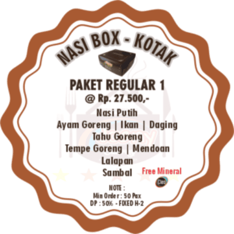Nasi Box Reguler 1