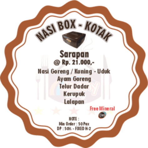 Nasi Box - Kotak