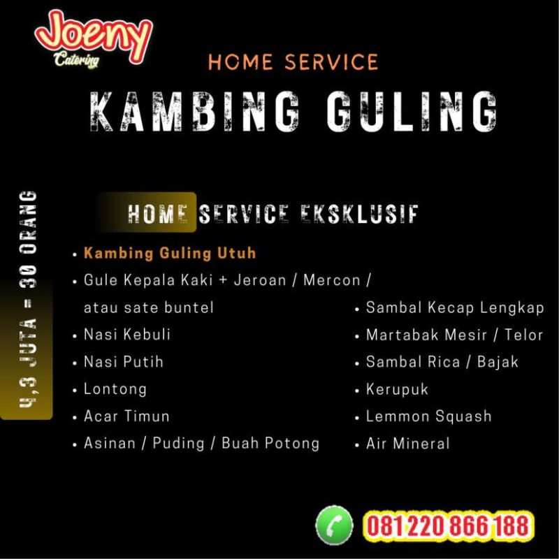 Home service Kambing Guling 1